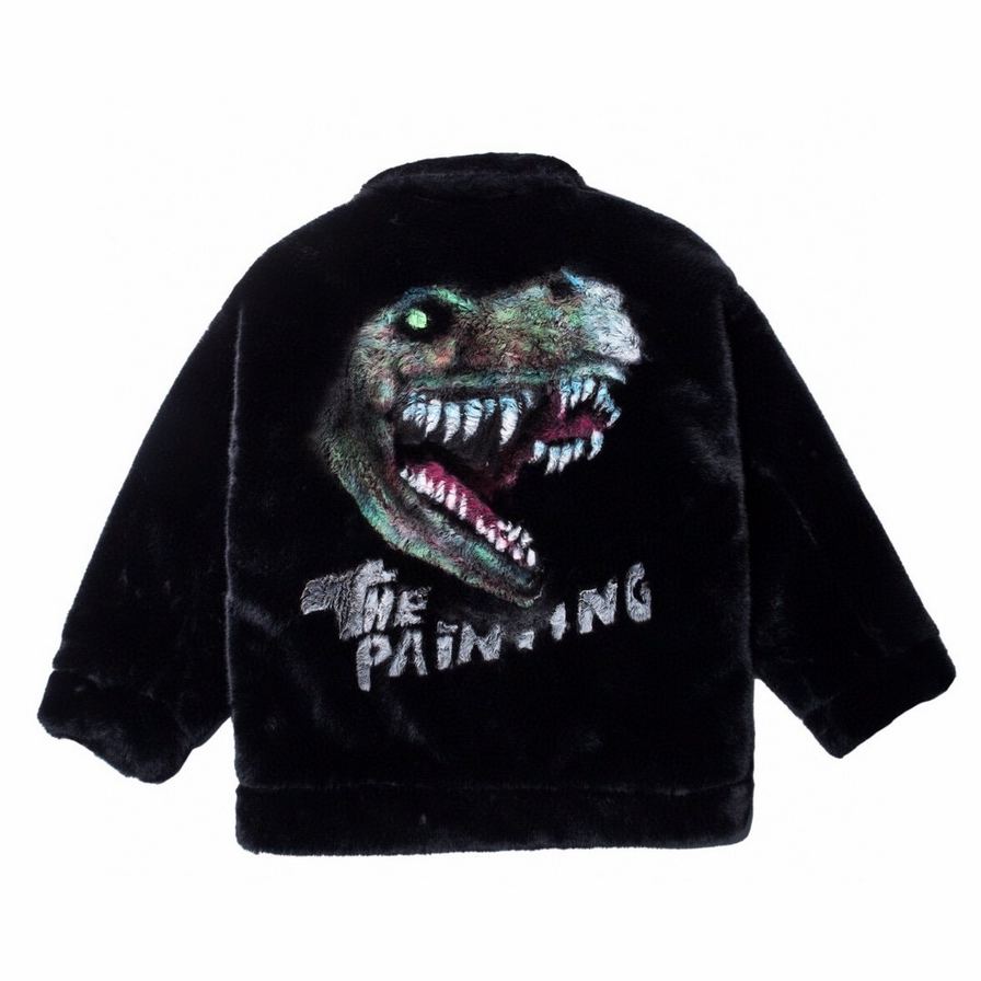 Куртка с динозавром