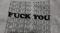 Свитер с лого Fuck You
