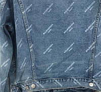 Куртка джинсовая с логотипом